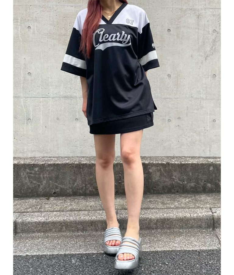 ユニフォーム オーバーサイズ Tシャツ 793-9163