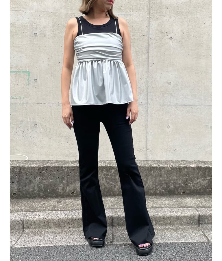 メッシュ 厚底 ストラップ サンダル 799-9106