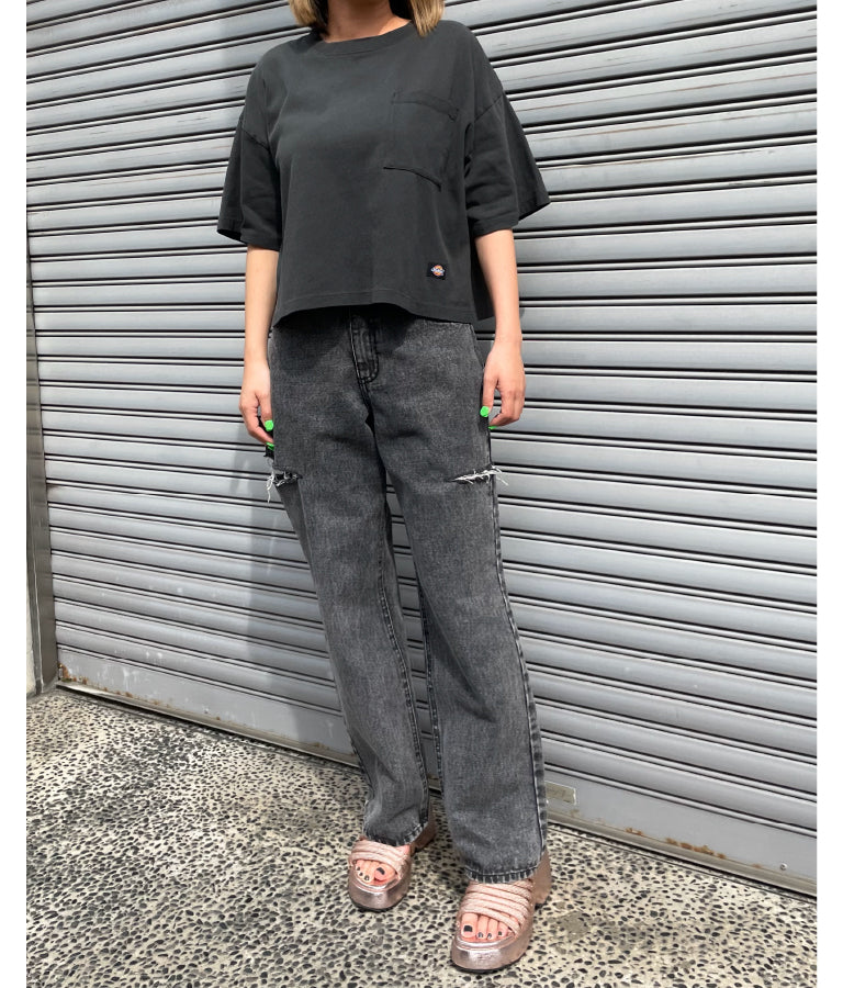 別注 DICKIES ピグメント 染め 片 ポケット Tシャツ 793-9079