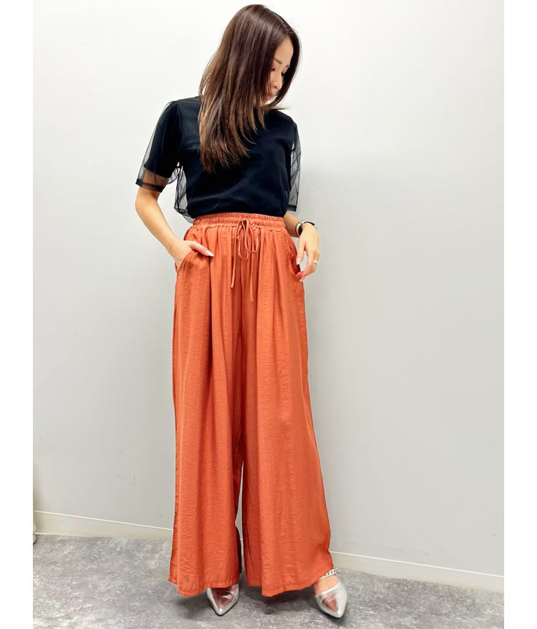 チュール × テレコ リブ Tシャツ セット 793-9170