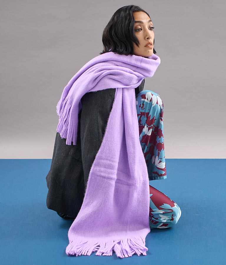 ミンクタッチ モッチリ ロング ストール 369-9528
