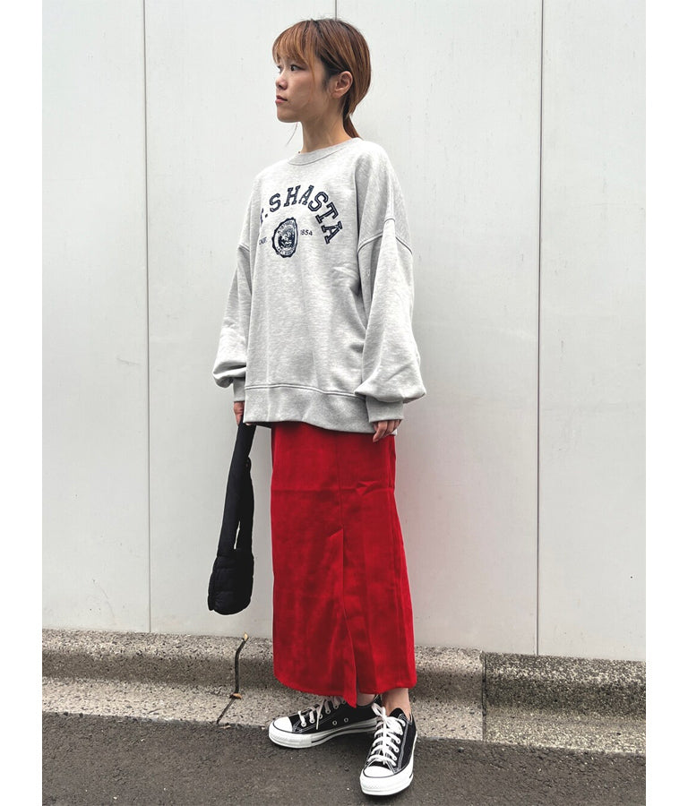 ブラッシュツイルフロントスリットスカート 361-8899