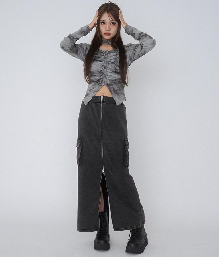 【ティーンズライン】レースアップ 厚底 ブーツ 919-7557