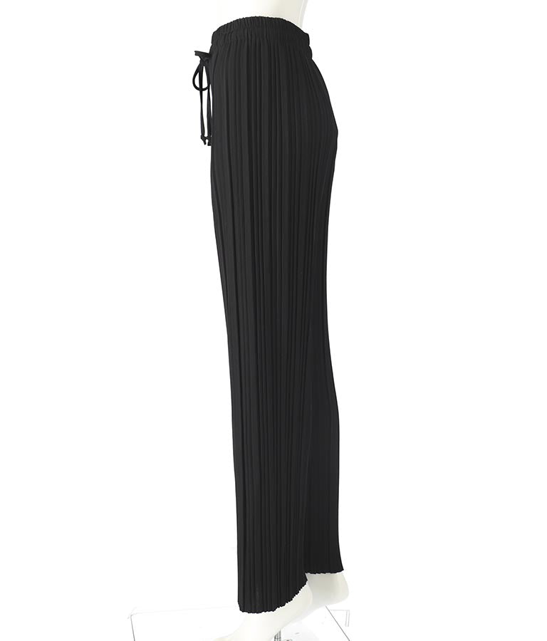 ジョーゼット プリーツ ワイド パンツ 152-5598