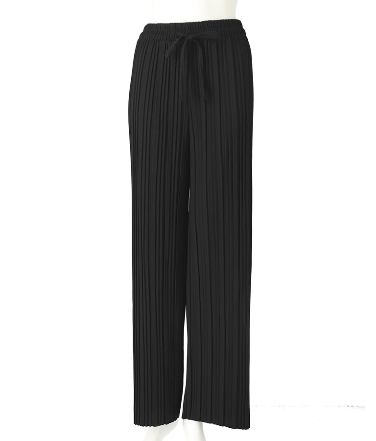 ジョーゼット プリーツ ワイド パンツ 152-5598