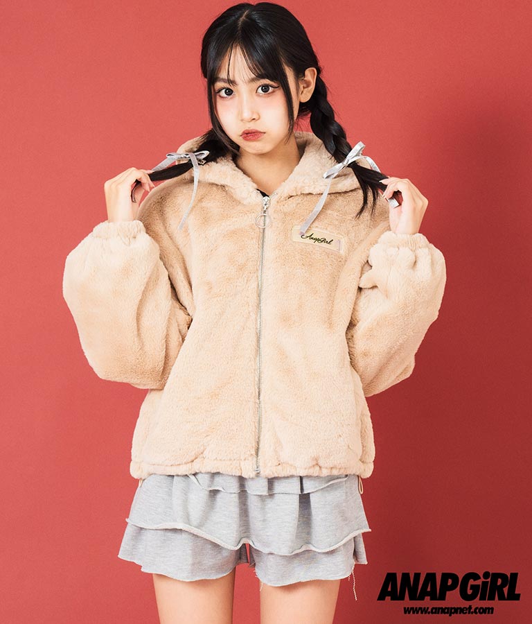 ファーパーカーブルゾン 916-7233