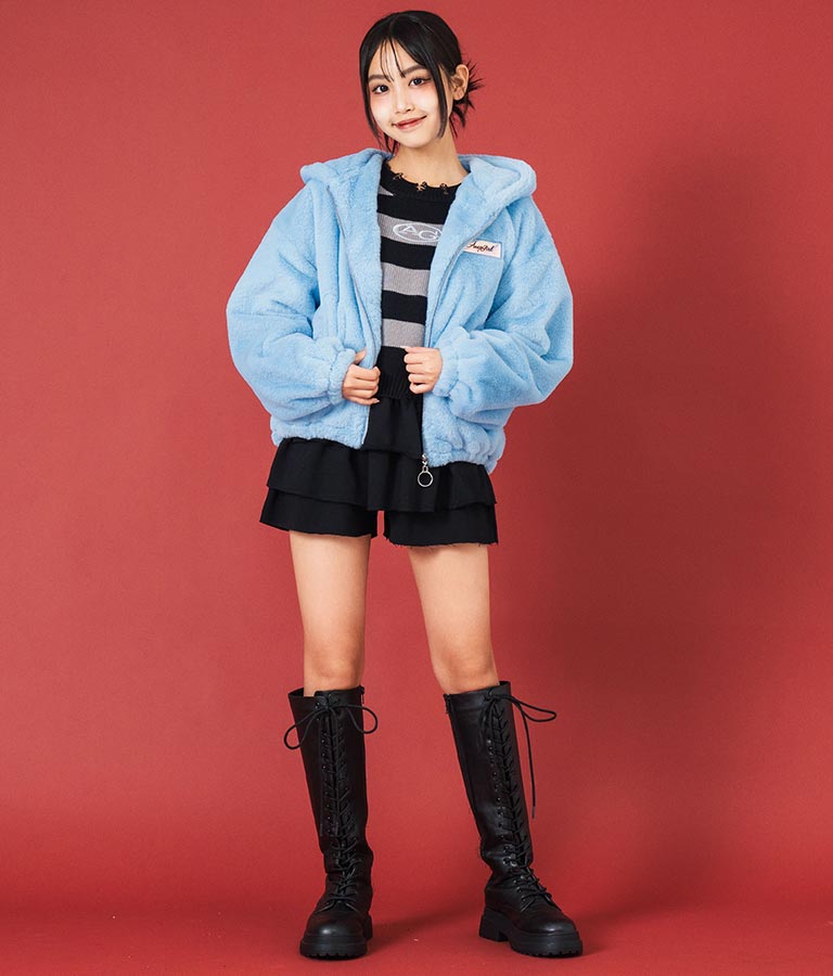 ファーパーカーブルゾン 916-7233