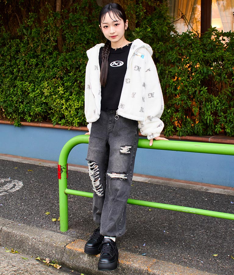 ファーパーカーブルゾン 916-7233