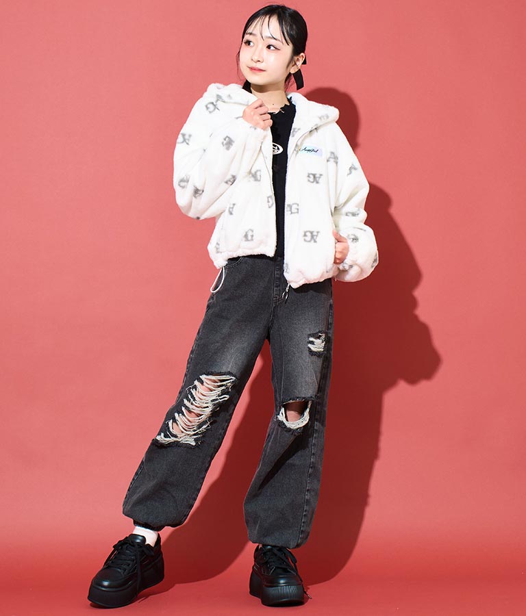 ファーパーカーブルゾン 916-7233