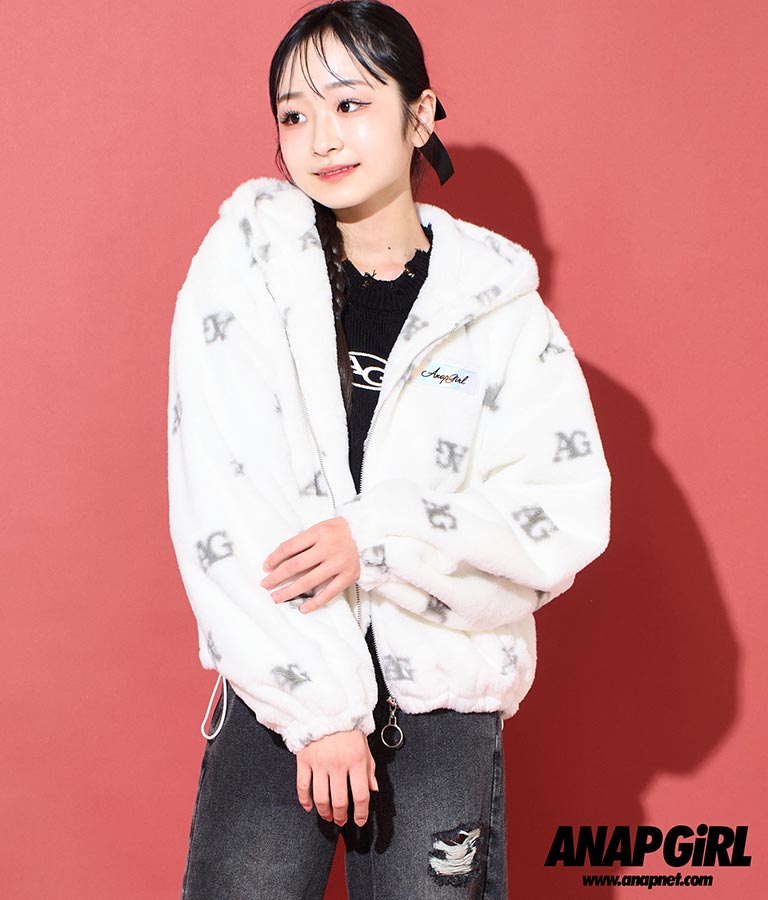 ファーパーカーブルゾン 916-7233