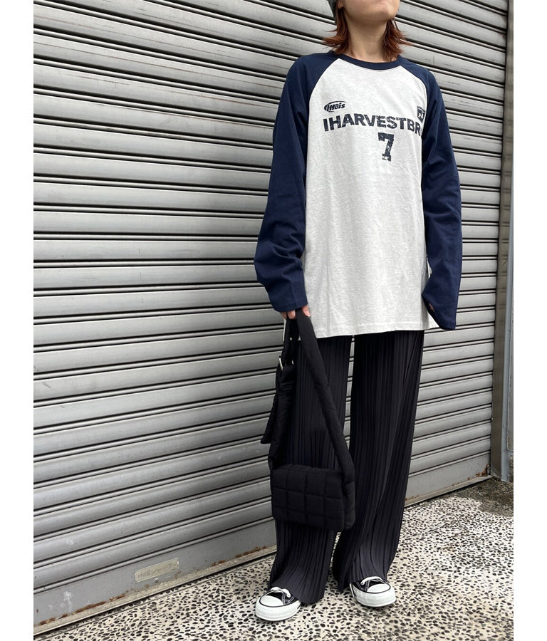 ジョーゼット プリーツ ワイド パンツ 152-5598