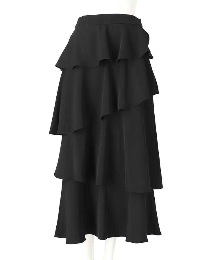 アシンメトリー ティアード スカート 361-9562