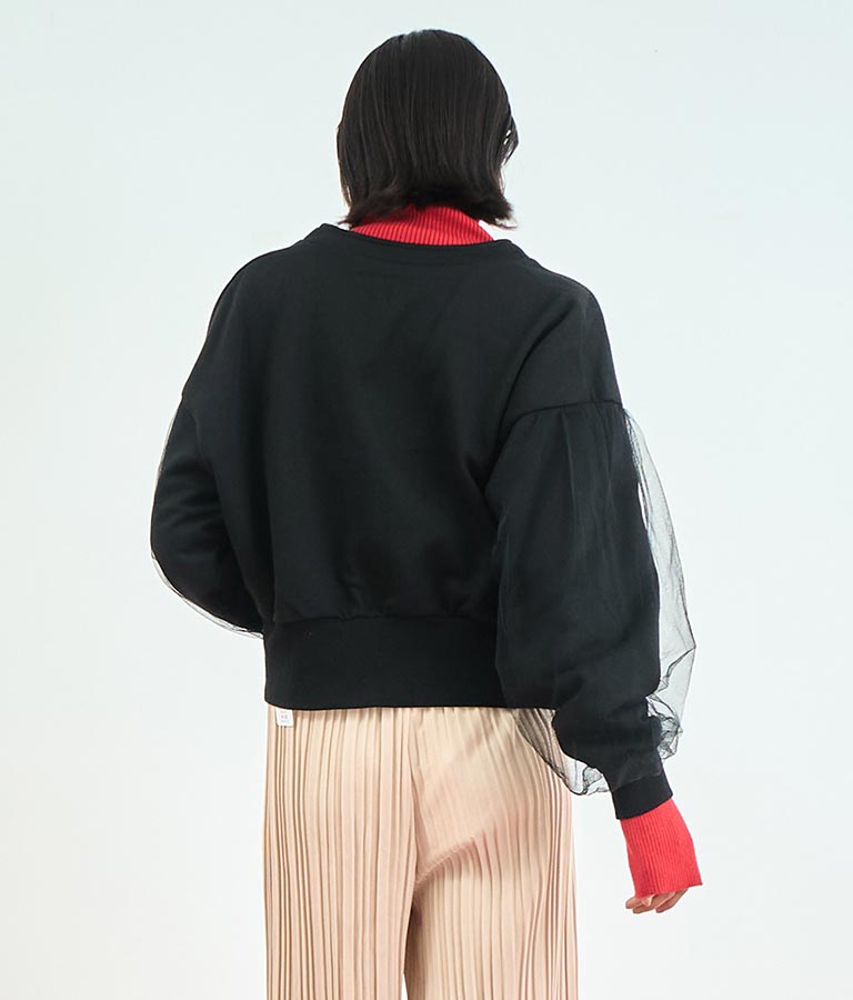 裏毛 ジップ カーディガン 794-9197