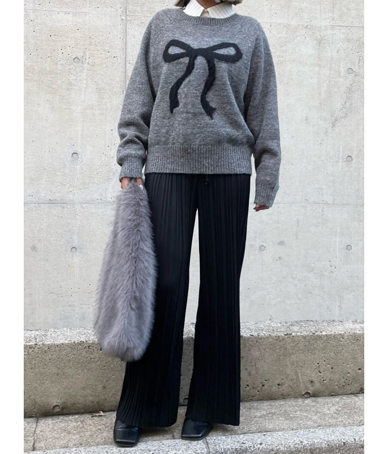 ピン ストライプ クロップド シャツ 794-9005