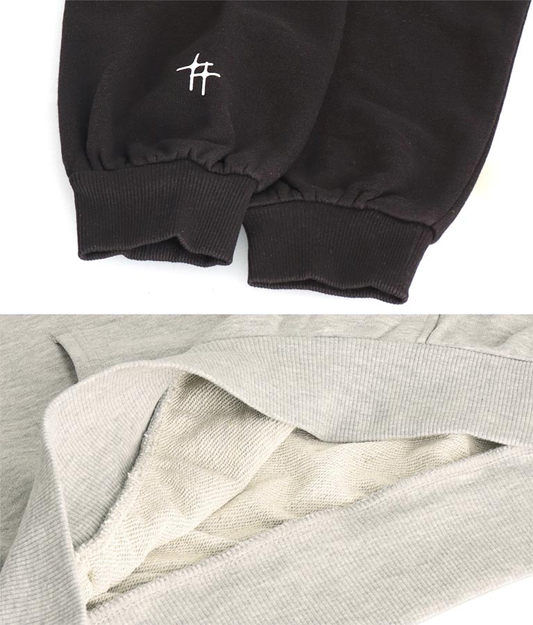 【ティーンズライン】箔 プリント ハーフジップ スウェット フーディー 913-7602