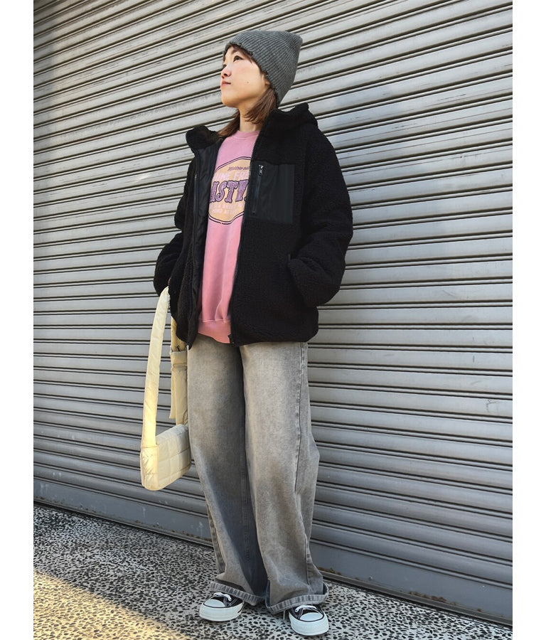 ウォッシュ加工 ストレート デニム パンツ 152-5604