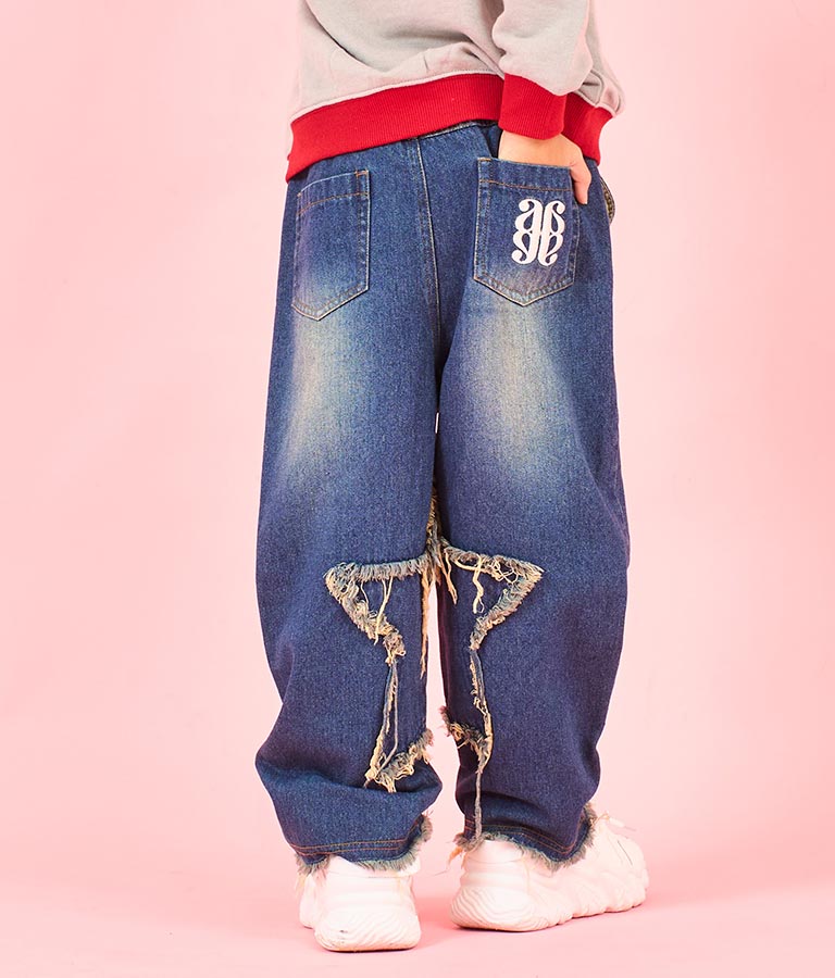 フロント スター デニム パンツ 422-3352