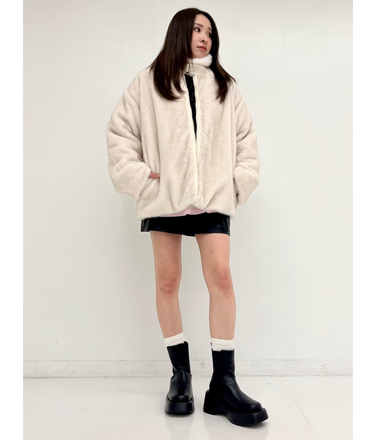 サイドゴア 厚底 ブーツ 799-9097
