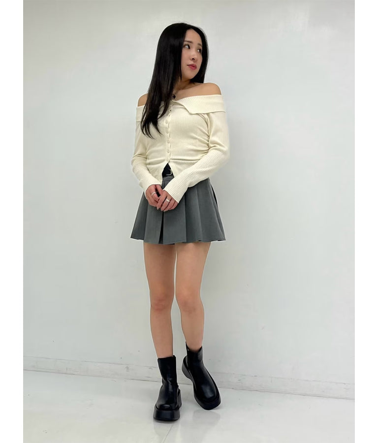 サイドゴア 厚底 ブーツ 799-9097