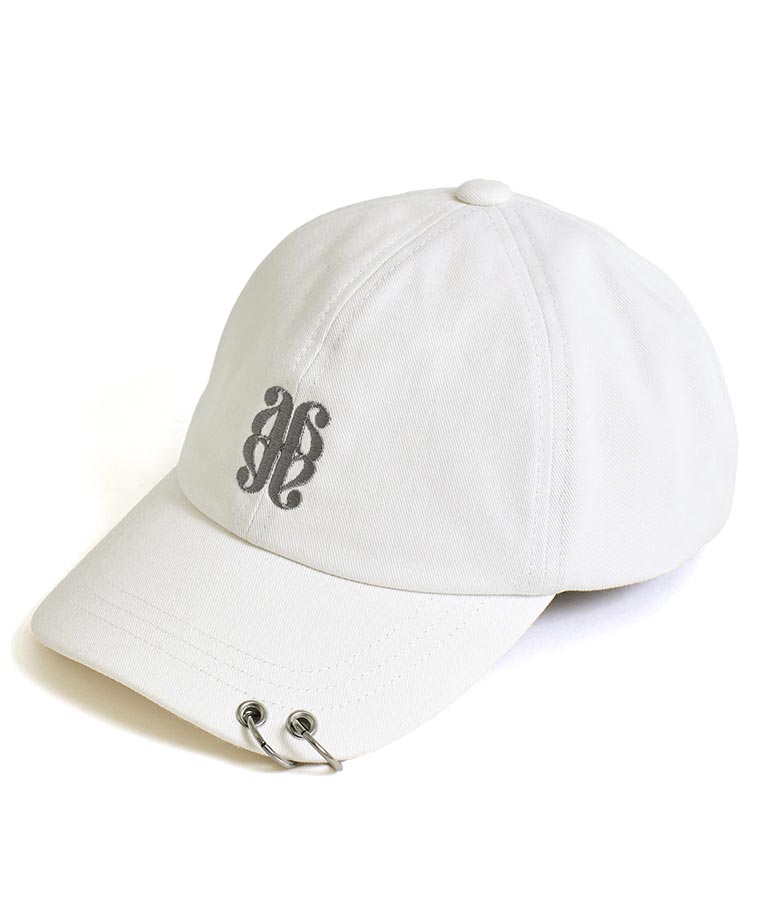 リング付き 刺しゅう ロゴ キャップ 429-3354