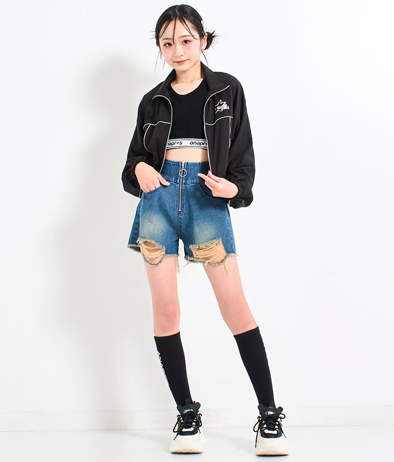 ロゴ ハイソックス (抗菌防臭加工) 919-7627