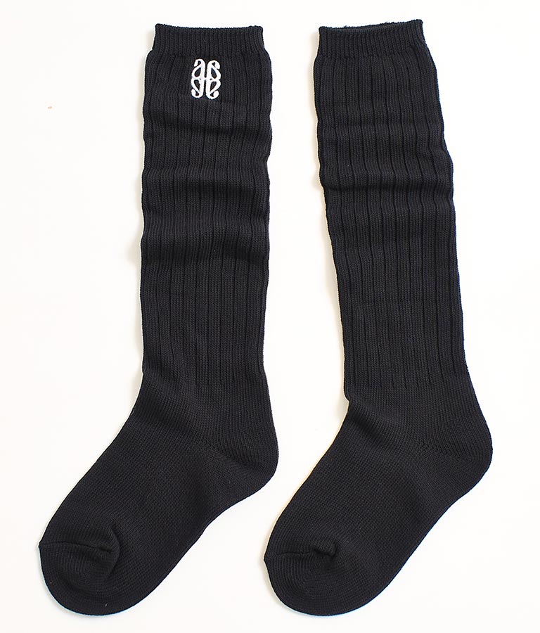 刺繍 ロゴ ルーズ ソックス 429-3355