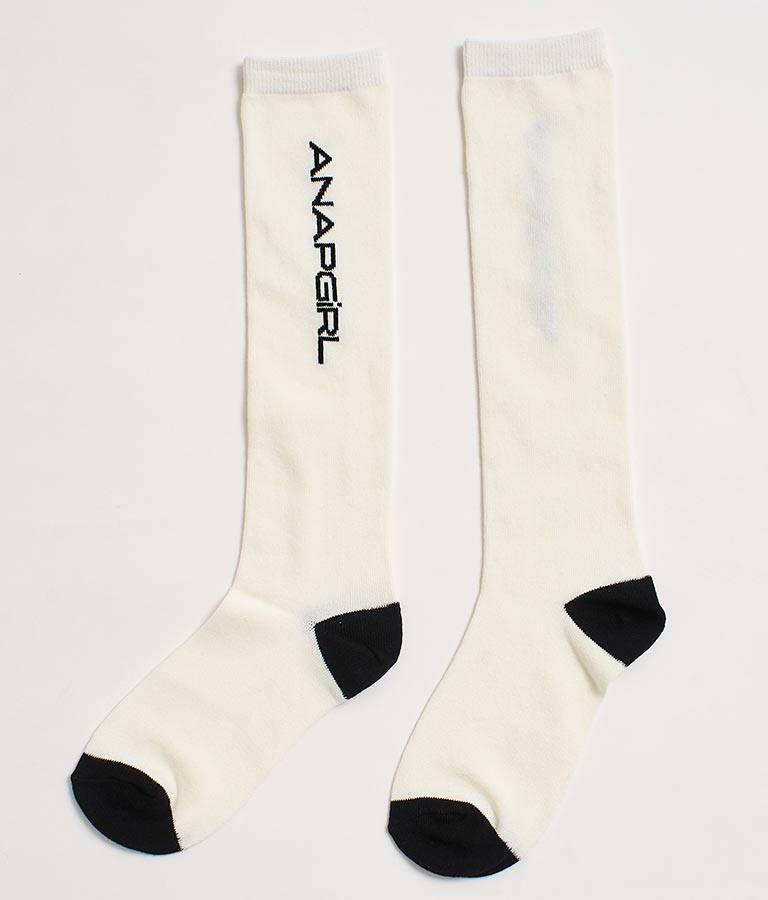 ロゴ ハイソックス (抗菌防臭加工) 919-7627