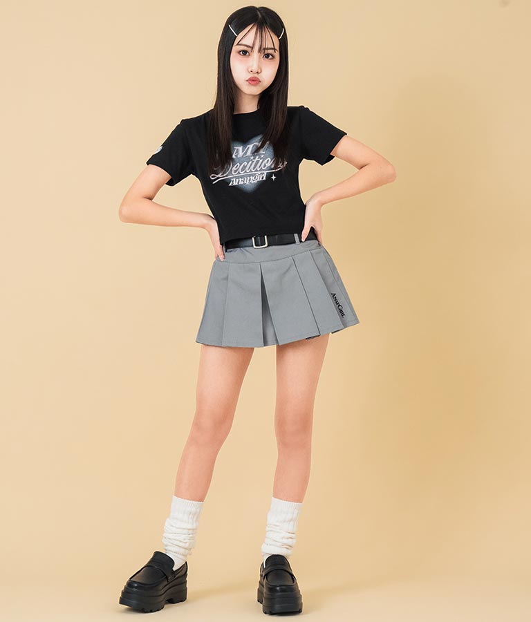 3D ロゴ プリント Tシャツ
