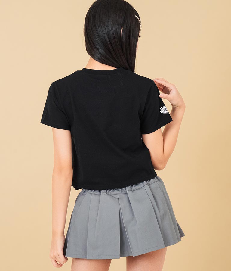 3D ロゴ プリント Tシャツ 913-7628