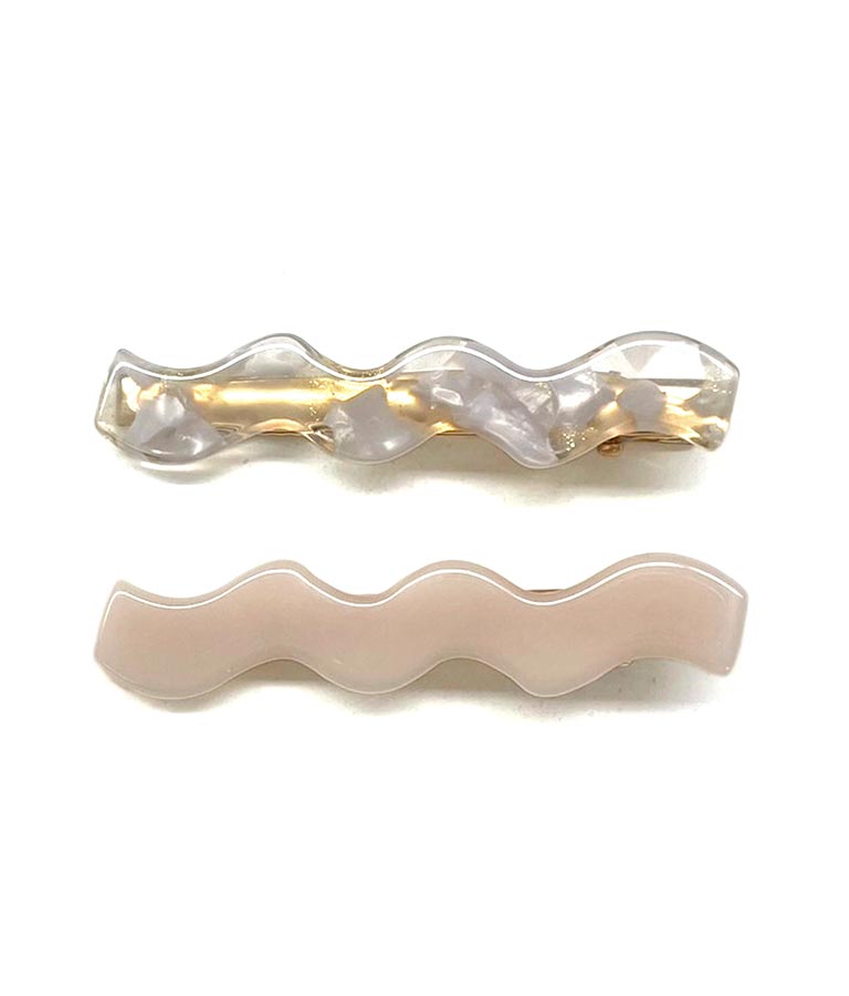 2セット ナミナミ アソート デザイン ヘア ピン 859-5943