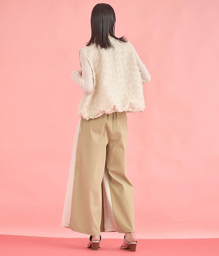 EimeeLaw 配色 ラップ デザイン パンツ 362-9602