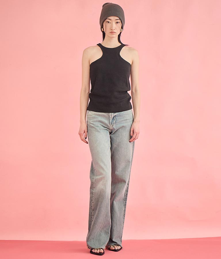 カップ付き エッジカット アメスリ タンクトップ 363-9609