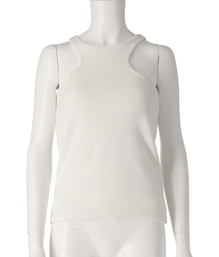 カップ付き エッジカット アメスリ タンクトップ 363-9609