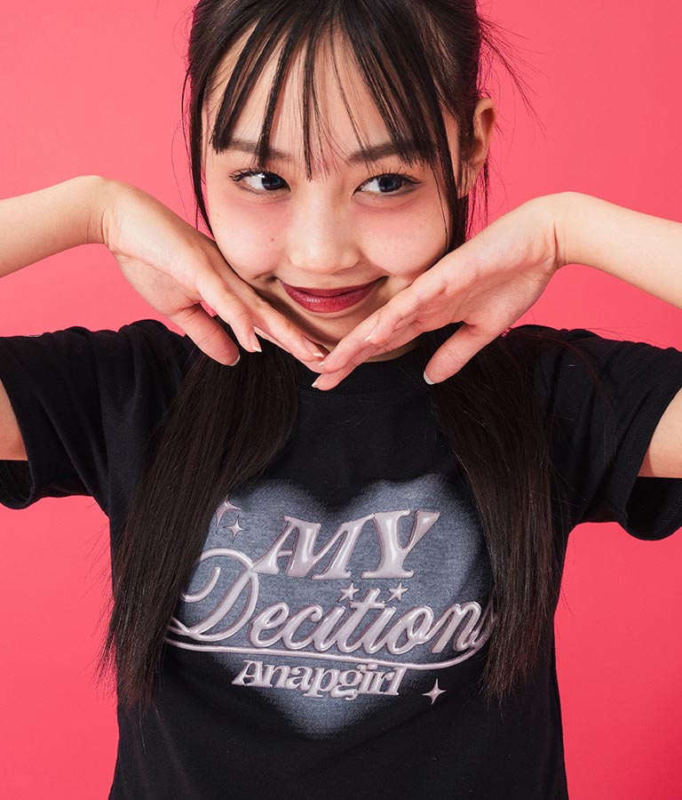 3D ロゴ プリント Tシャツ 913-7628