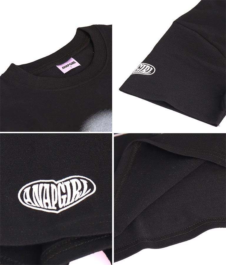 3D ロゴ プリント Tシャツ 913-7628