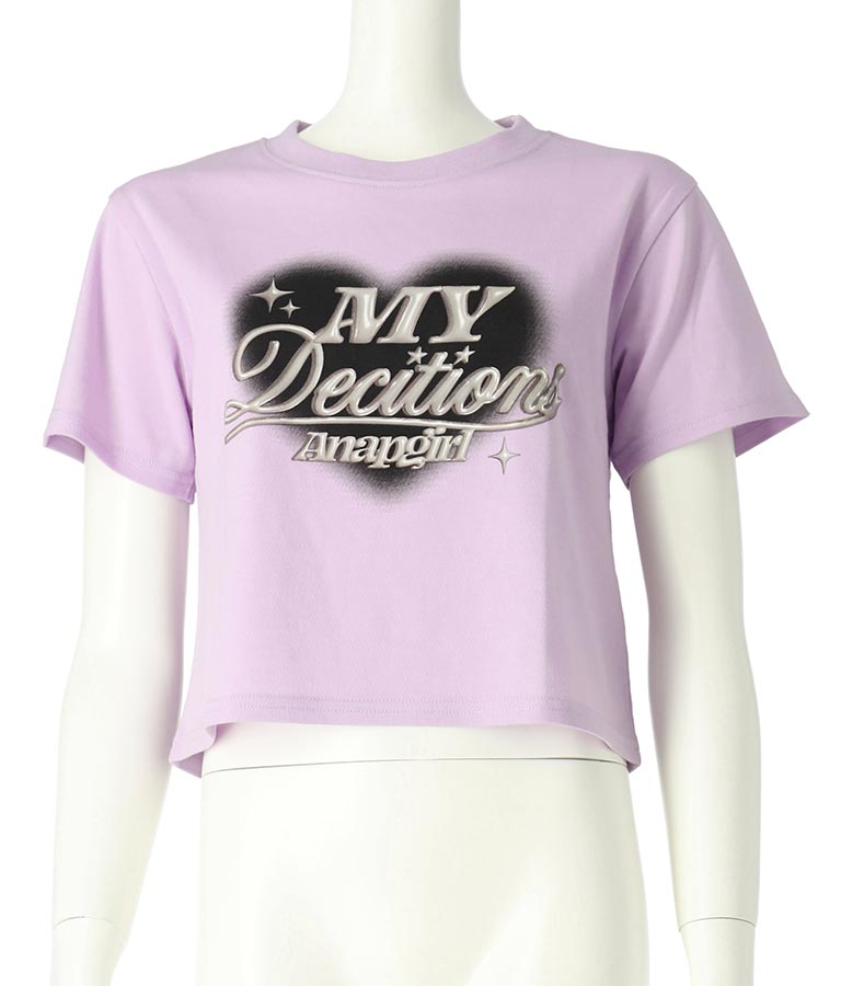 3D ロゴ プリント Tシャツ 913-7628