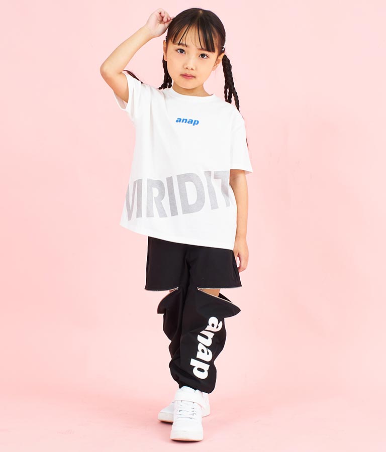 ジップ デザイン カーゴ パンツ 422-3370
