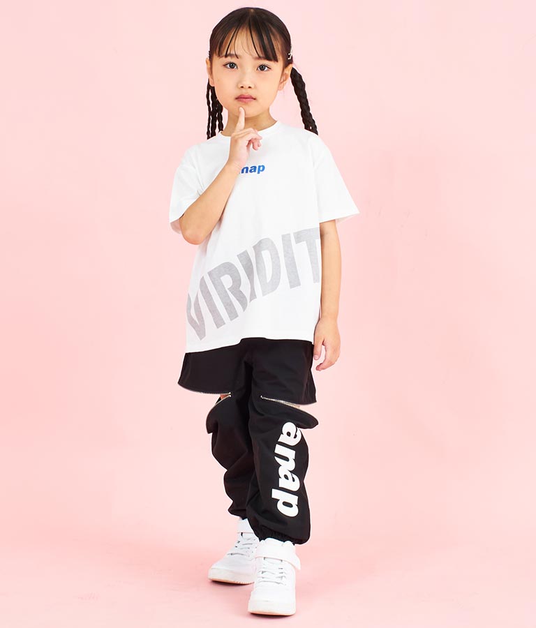 ジップ デザイン カーゴ パンツ 422-3370
