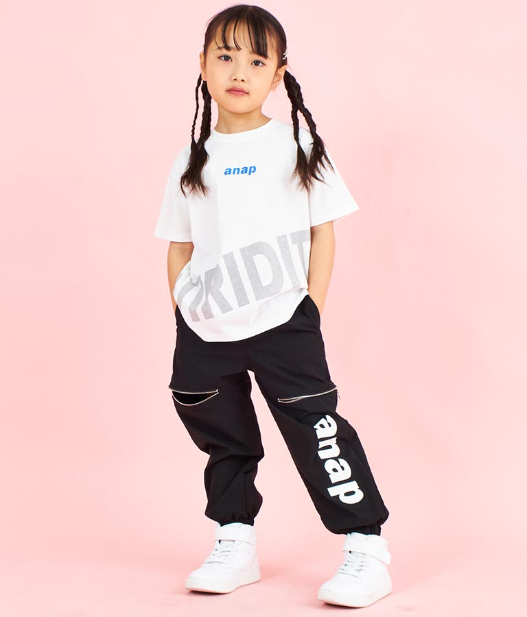 コットン 100% ロゴ プリント ビッグ Tシャツ 423-3369