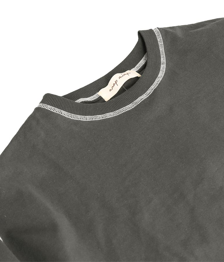 オルテガ デニム ワッペン オーバーサイズ 半袖 Tシャツ 853-5930