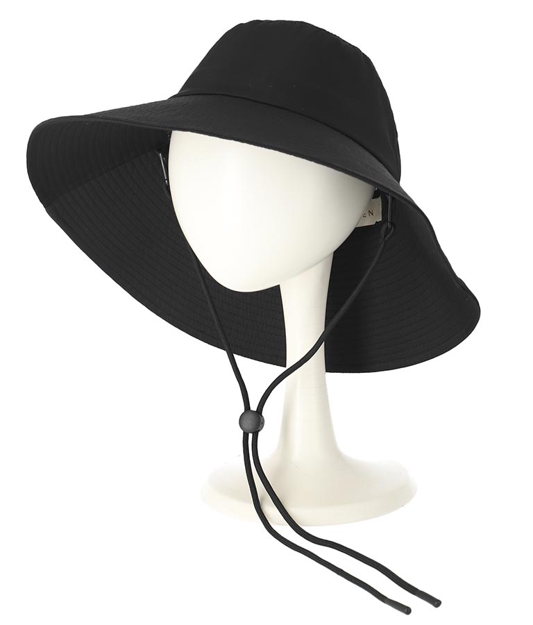 接触冷感 ワイド ブリム ハット 369-9627