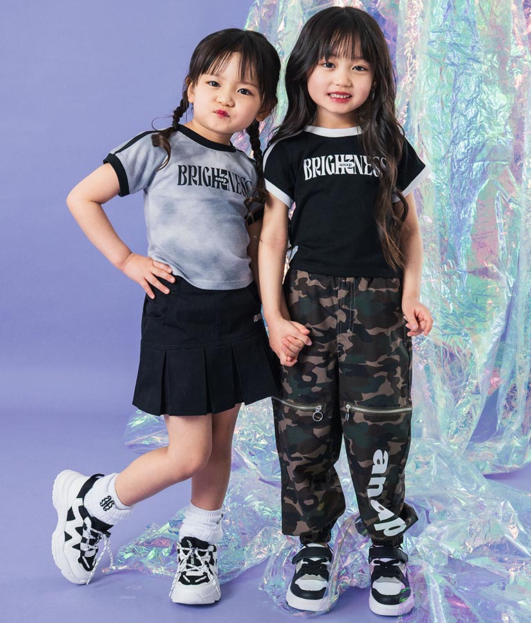 ショルダー ライン リンガー Tシャツ 423-3367