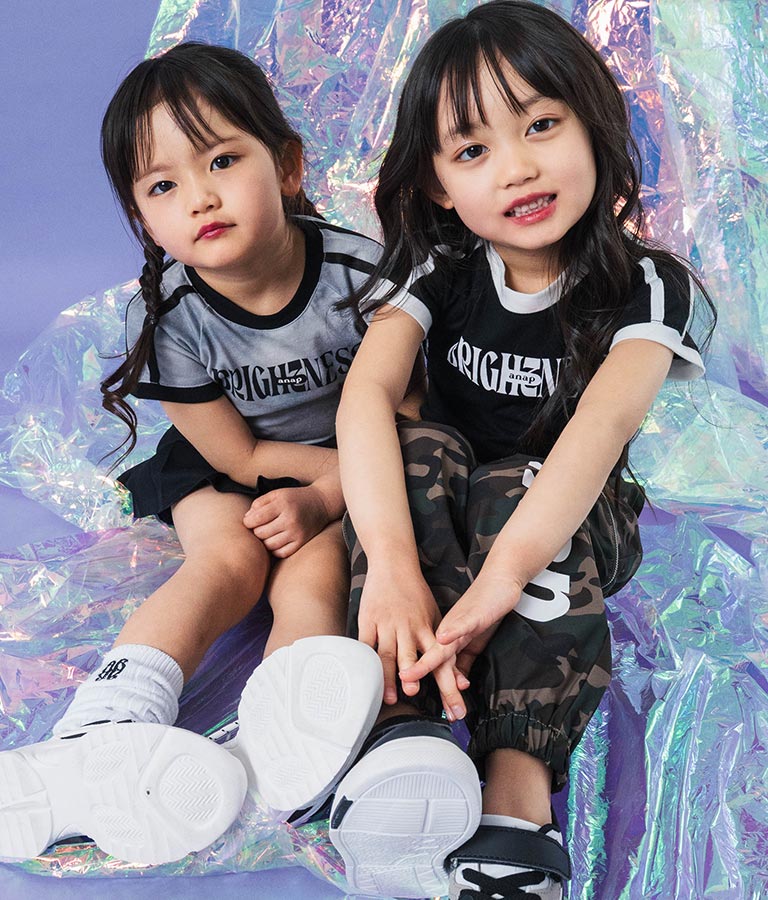 ショルダー ライン リンガー Tシャツ 423-3367
