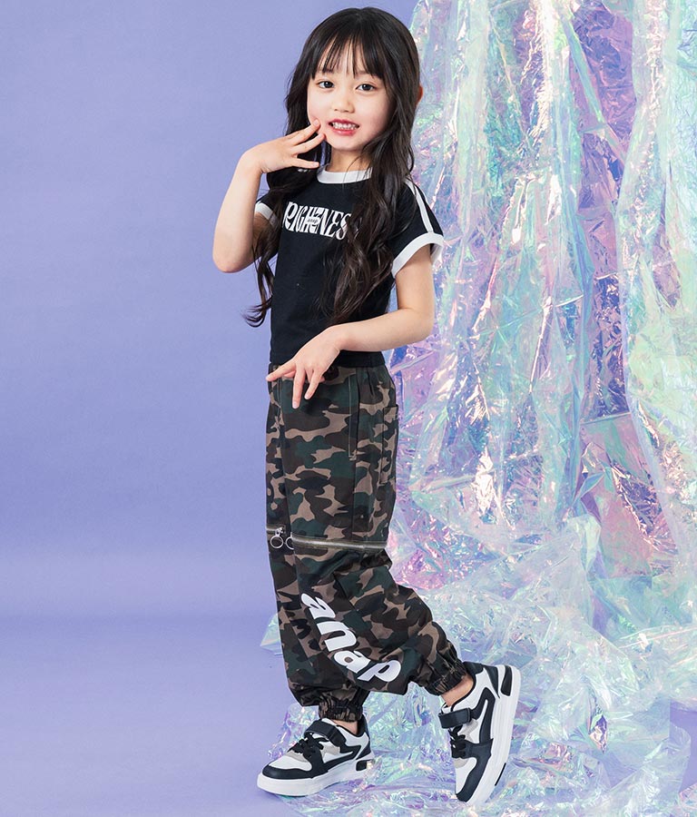 ショルダー ライン リンガー Tシャツ 423-3367