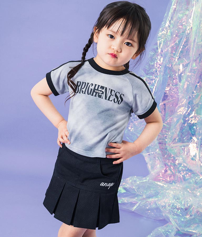ショルダー ライン リンガー Tシャツ 423-3367