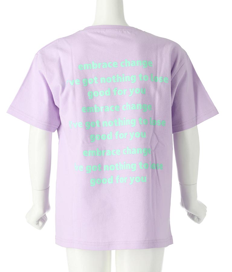コットン 100% ロゴ プリント ビッグ Tシャツ 423-3369