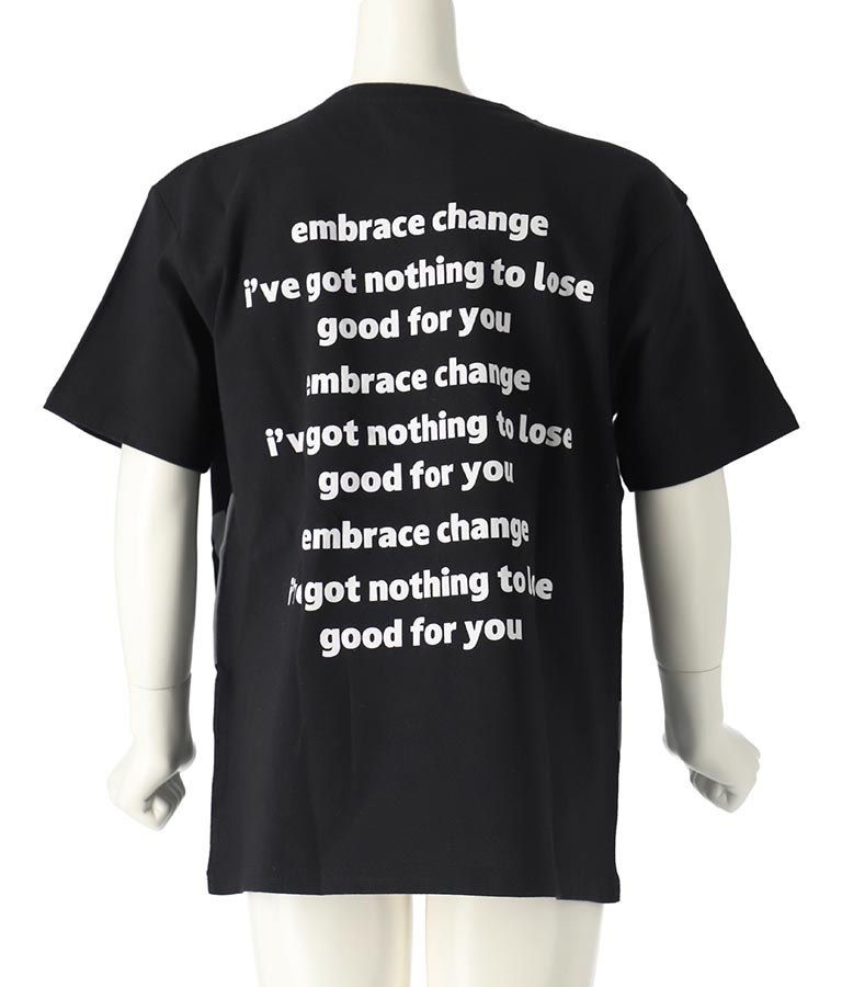 コットン 100% ロゴ プリント ビッグ Tシャツ 423-3369