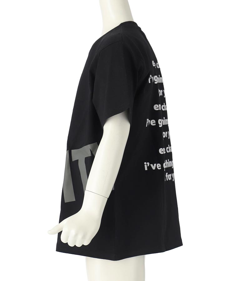 コットン 100% ロゴ プリント ビッグ Tシャツ 423-3369