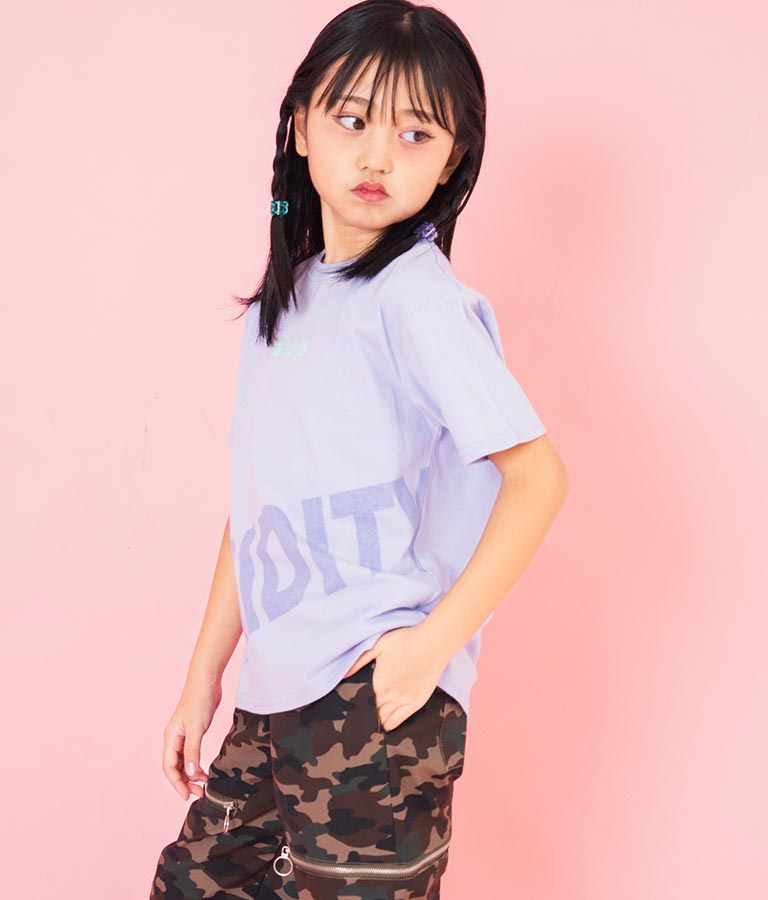 コットン 100% ロゴ プリント ビッグ Tシャツ 423-3369