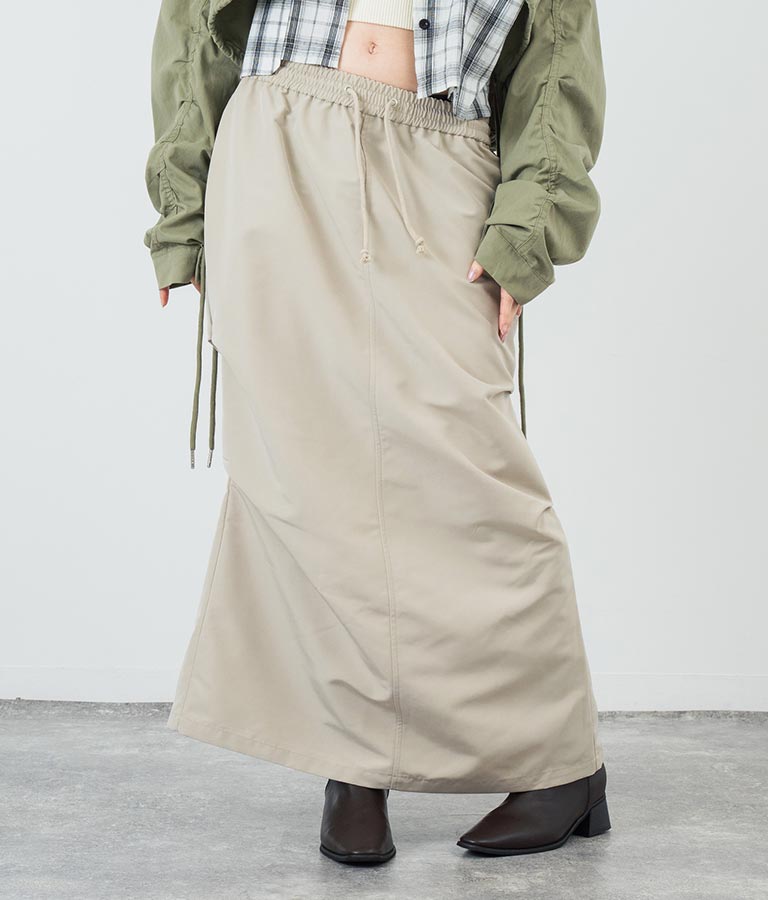 グログラン サイド タック スカート